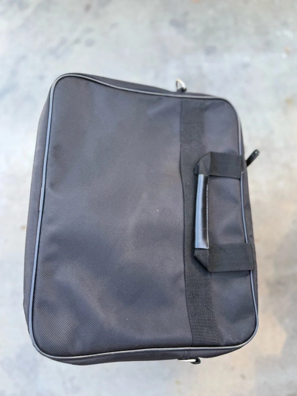 Calpak Black Laptop Briefcase with Front Organizer